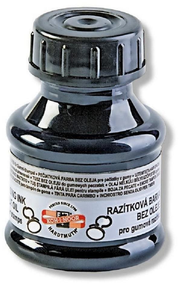 Koh-i-noor 142501 - bélyegző tinta, 50 g, fekete