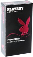 Playboy Condoms Strawberry 12 ks - Kondómy