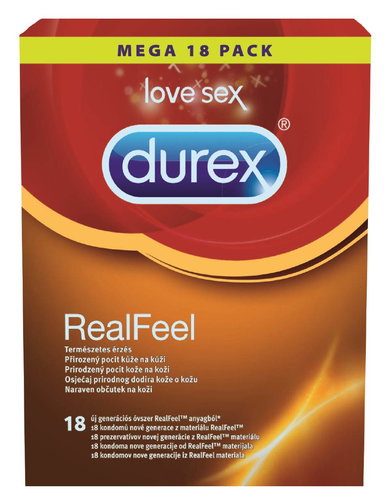 DUREX Real Feel 18 pcs - Condoms - Main image