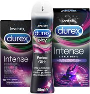 DUREX Intense Mix Pack with thw Little Devil Vibrating Ring - Gel Lubricant