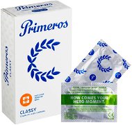 Kondomy PRIMEROS Classy kondomy s rozšířeným anatomickým tvarem, 12 ks - Kondomy