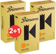 PRIMEROS King Size 3× 12 ks - Kondómy