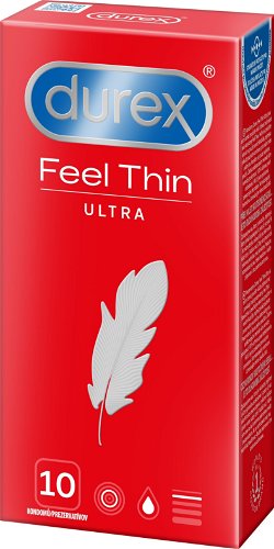 Durex Feel Ultra Thin 10 pcs, very thin condom