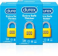 DUREX Extra Safe Pack 3× 18 ks - Kondómy
