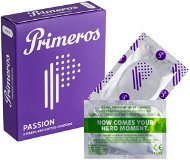 Primeros Passion kondomy s vroubky a nopky, 3 ks - Kondomy
