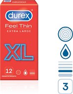DUREX Feel Thin XL 12 pcs - Condoms