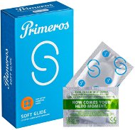 Primeros Soft Glide kondómy so zvýšenou dávkou lubrikácie, 12 ks - Kondómy