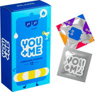 YOU ME Lubricated 12 ks - Óvszer