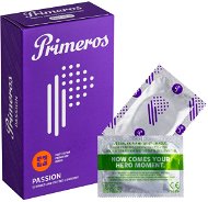 PRIMEROS Passion with notches and protrusions 12 pcs - Condoms