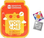 YOU ME Darling kondomy s extra tenkou stěnou, 50 ks - Condoms