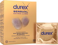 DUREX Sensual Extra Lube 20 ks  - Kondomy