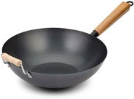 Kinghoff Chinese Cantonese Steel Wok, 30 cm - Wok Pan