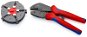 Knipex MultiCrimp® Lisovací kleště s výměnným zásobníkem s vícesložkovými návleky brunýrované 250 mm - Kleště