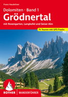 Dolomiten 1 Grödnertal (Val Gardena): Turistický průvodce - Kniha