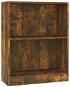 SHUMEE Knižnica dymový dub 60 × 24 × 74,5 cm kompozitné drevo - Knižnica