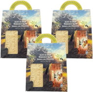 Knossos Dárková sada Olivové mýdlo bílé 100 g + med 100 g (3 sady) - Cosmetic Gift Set
