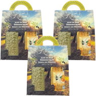 Knossos Dárková sada Olivové mýdlo zelené 100 g + pomeranč 100 g (3 sady) - Cosmetic Gift Set