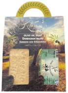 KNOSSOS Dárková sada Olivové mýdlo bílé 100 g + šalvej 100 g - Cosmetic Gift Set