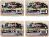 KNOSSOS Řecké olivové mýdlo s vůní pryskyřice 100 g 4 ks - Bar Soap