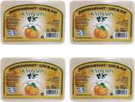KNOSSOS Řecké olivové mýdlo s vůní pomeranče 100 g 4 ks - Bar Soap