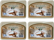 KNOSSOS Greek olive soap with cinnamon scent 100 g 4 pcs - Bar Soap