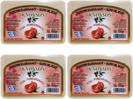 KNOSSOS Řecké olivové mýdlo s vůní granátového jablka 100 g 4 ks - Bar Soap