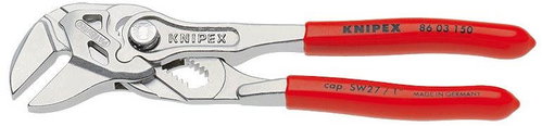 KNIPEX Pliers adjustable wrench, 150 mm 86 03 150 - Water Pump Pliers - Main image