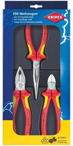 Knipex VDE Electro set - Pliers set - Main image