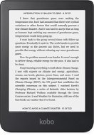 eBook-Reader Kobo Clara 2E (Deep Ocean Blue) - Elektronická čtečka knih