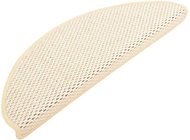 Shumee Samolepící nášlapy na schody, 15 ks, 65 × 21 × 4 cm, vzhled sisal - Nášlapy na schody