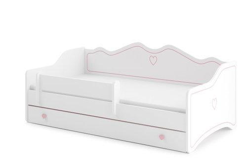 Kobi Emma Children's bed 180 × 80 cm, pink - Bed - Main image
