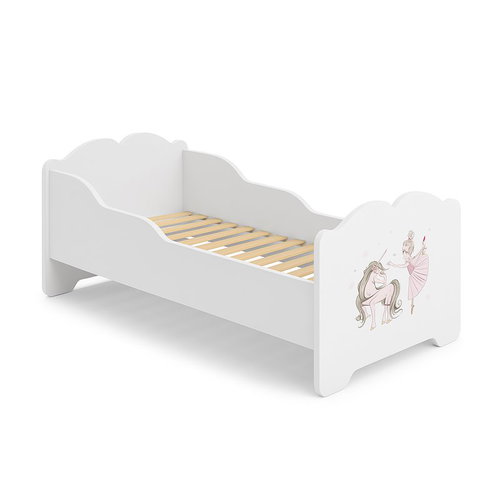 Kobi Anna Children's bed 160 × 80 cm, unicorn - Bed - Main image