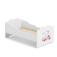 Kobi Anna Children's bed 160 × 80 cm, cat - Bed