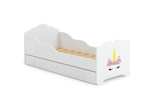Kobi Anna Children's bed with drawer 140 × 70 cm - Bed - Main image