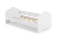 Kobi Wool Children's bed with sidewall 160 × 80 cm - Bed