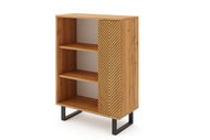 Kobi Fondi Cabinet with metal legs, loft oak craft - Wardrobe