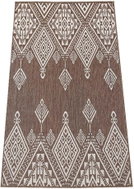 Kusový koberec Zara 13 hnědý 120 × 170 cm oboustranný - Koberec