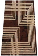 Kusový koberec Alfa hnědý 07 -40 × 60 cm - Koberec