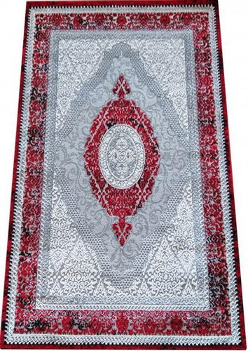 Kusový koberec Angora 01 šedočervený 160 × 220 cm - Koberec - Hlavní obrázek