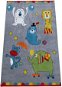 Dětský kusový koberec Cirkus na šedé 120 × 170 - Koberec