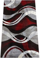 Kusový koberec Otto 01 Grey/red 120 × 170 cm - Koberec