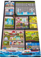 Dětský kusový koberec Sweet Kids Městečko 08 400 × 500 cm - Koberec