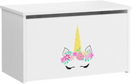 Kobi Daria toy chest white 40 × 42 × 73 cm Unicorn - Chest