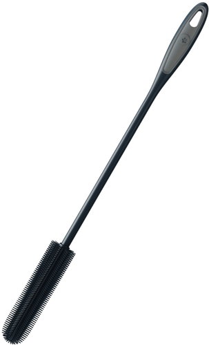 Kochblume Bottle Brush SLIM Black - Brush for Cleaning Feeding Bottles - Main image