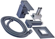 MIXXUS KUB-333 BLACK concealed bidet mixer tap with bidet shower, black - Bidet Set