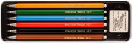 KOH-I-NOOR 5217 - set of mechanical pencils 2.0mm + rubber - Mechanical Pencil