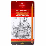 Koh-i-noor 1502/12 - ART graphite pencil set, 8B-2H - 12 pcs - Pencil