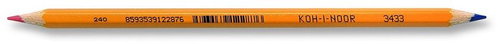 Koh-i-noor Pencil 3433 red-blue - Pencil - Main image