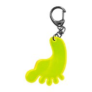 Keychain Foot yellow - Přívěsek na klíče