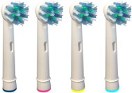 KOMA Spare Head NK01 for Braun Oral-B Cross Action Brushes, 4 pcs - Toothbrush Replacement Head